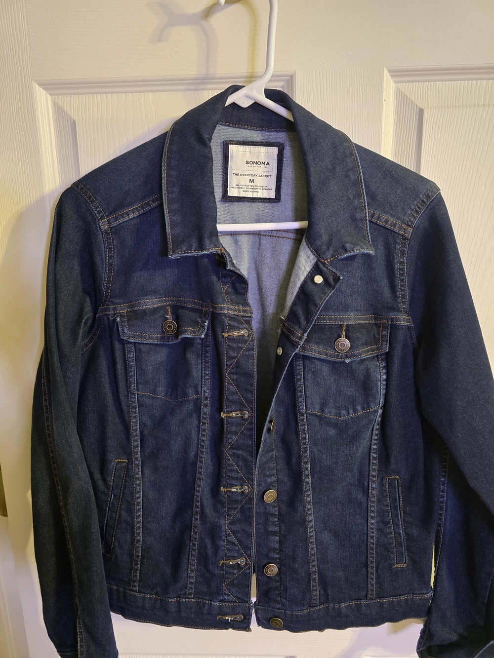Sonoma Women’s Dark Blue Denim Jacket